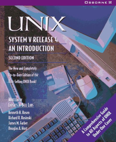 Imagen de archivo de UNIX System V Release 4 : An Introduction a la venta por Better World Books