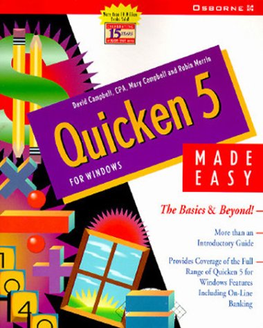 Stock image for Quicken 5 for Windows Made Easy for sale by Wonder Book