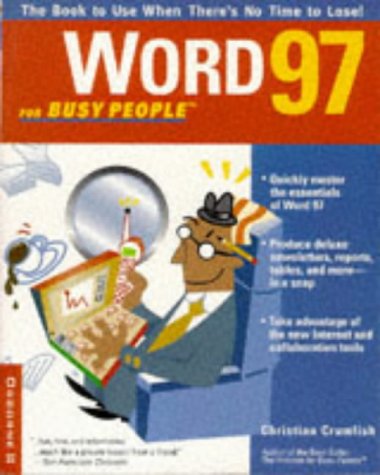 Stock image for Word 97 for Busy People for sale by AwesomeBooks