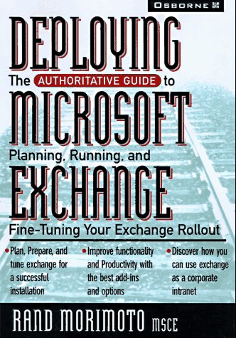 Imagen de archivo de Deploying Microsoft Exchange Server 5 a la venta por books4u31