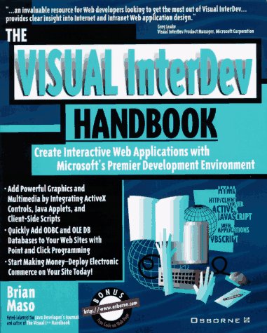 Imagen de archivo de The Visual Interdev Handbook a la venta por Cheryl's Books