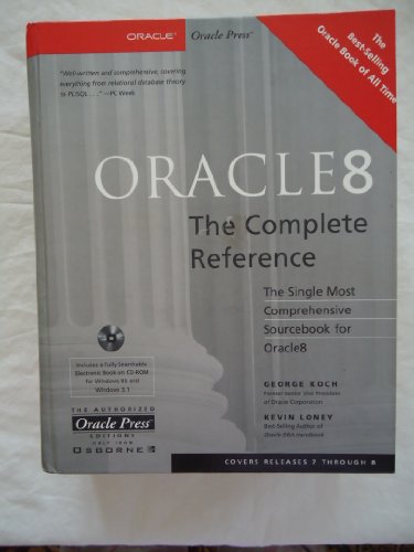 Beispielbild fr Oracle 8 : The Complete Reference zum Verkauf von Better World Books: West