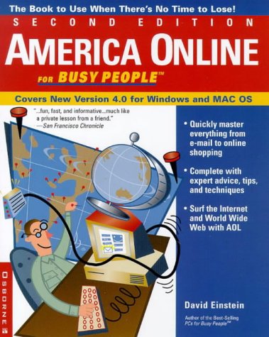 9780078824029: America Online for Busy People (Busy people series)