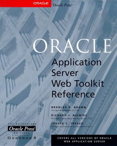 Imagen de archivo de Oracle Web Application Server Web Toolkit Reference a la venta por GoldBooks