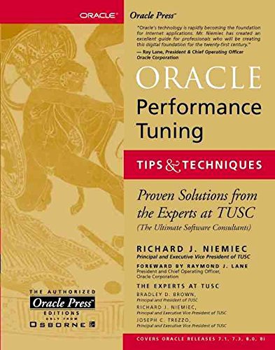 Beispielbild fr Oracle Performance Tuning Tips and Techniques zum Verkauf von Wonder Book