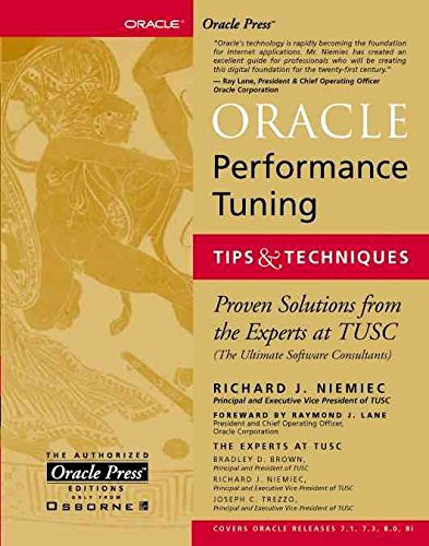 Imagen de archivo de Oracle Performance Tuning Tips and Techniques a la venta por Wonder Book