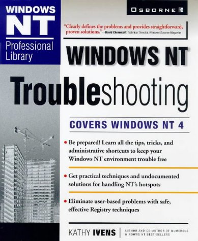 Imagen de archivo de Windows NT 4 Troubleshooting a la venta por Better World Books