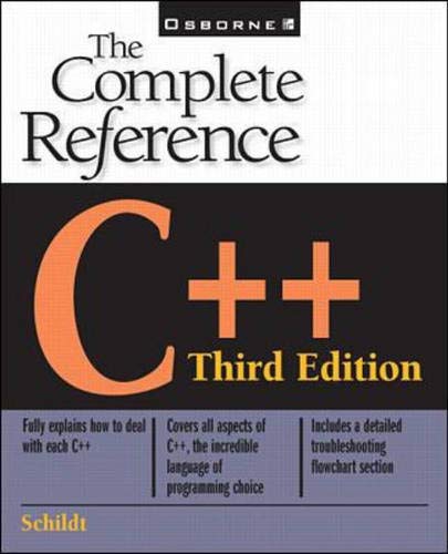 9780078824760: C++: The Complete Reference