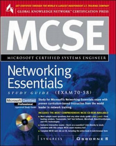 Stock image for MCSE Networking Essentials (Exam 70-58) (Certification Study Guides) for sale by Bahamut Media