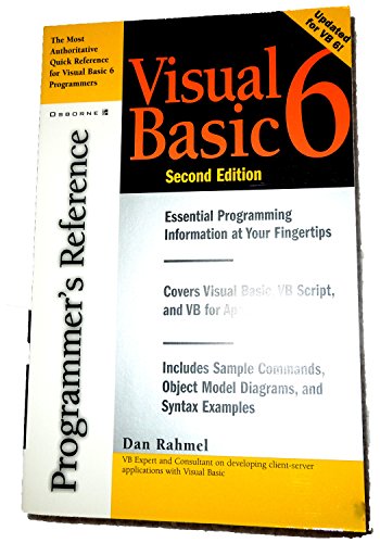 Stock image for Visual Basic 6 Programmer's Reference for sale by AwesomeBooks