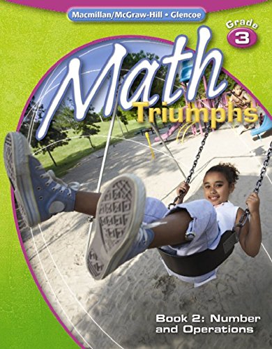 Imagen de archivo de Math Triumphs, Grade 3, Student Study Guide, Book 2: Number and Operations (MATH INTRVENTION K-5 (TRIUMPHS)) a la venta por SecondSale