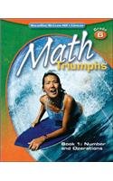 9780078882074: Math Triumphs, Grade 6, Book 1: Number and Operations