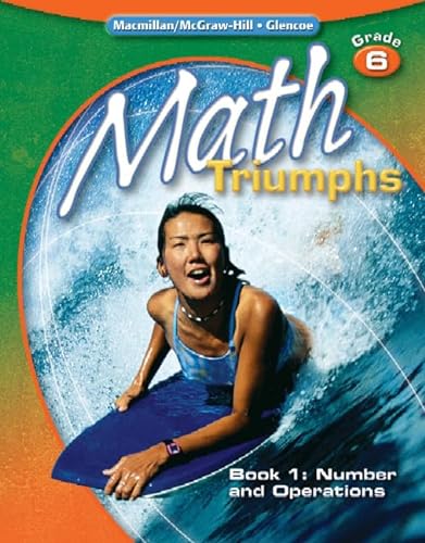 Stock image for Math Triumphs, Grade 6, Student Study Guide, Book 1: Number and Operations (MATH INTERVENTION (K-5)) for sale by SecondSale