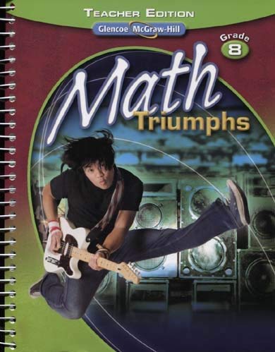 9780078882241: Math Triumphs: Grade 8 (Teacher Edition