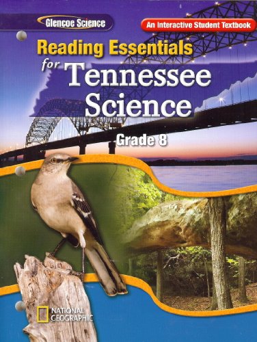 Stock image for Tennessee Science, Grade 8: Tennessee Reading Essentials-An Interactive Student Softcover Textbook (2010 Copyright) for sale by ~Bookworksonline~