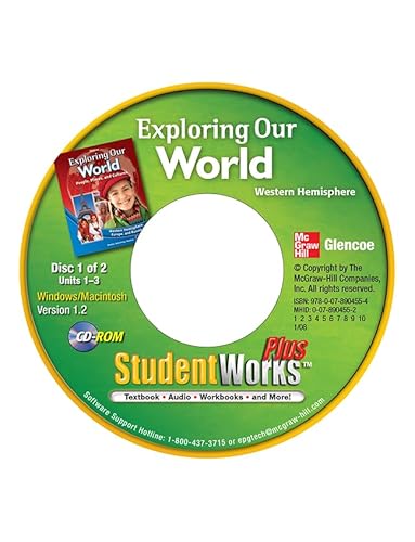 Exploring Our World: Western Hemisphere, Europe, and Russia, StudentWorks Plus, CD-ROM (THE WORLD & ITS PEOPLE EASTERN) (9780078904554) by McGraw-Hill Education