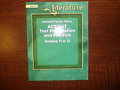 Stock image for ACT / SAT Test Preparation and Practice, Grades 11 & 12, Annotated Teacher Edition for sale by Better World Books