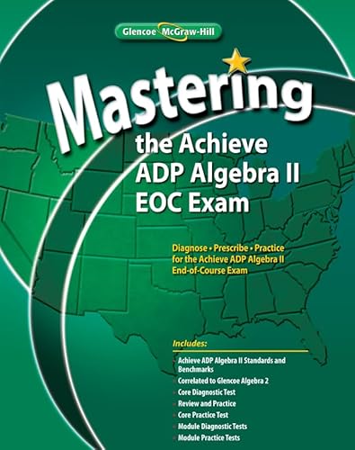 Beispielbild fr Mastering the Achieve ADP Algebra II EOC Exam zum Verkauf von Better World Books