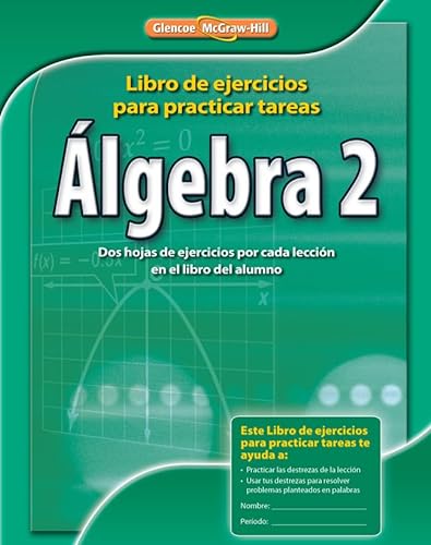 9780078908668: Algebra 2, Spanish Homework Practice Workbook (MERRILL ALGEBRA 2)