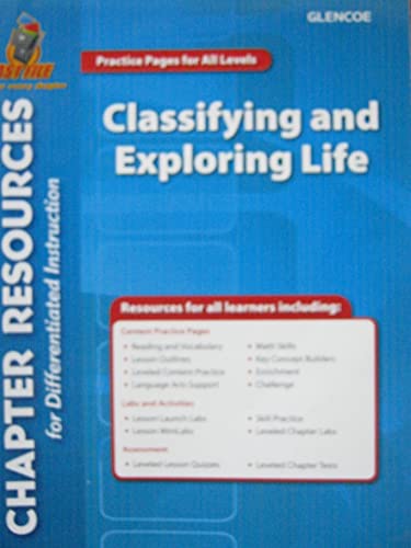 Imagen de archivo de Glencoe Life iScience Life Module Chapter Resource set unit F, G, I J (without H) (Glencoe Life iScience) a la venta por Nationwide_Text