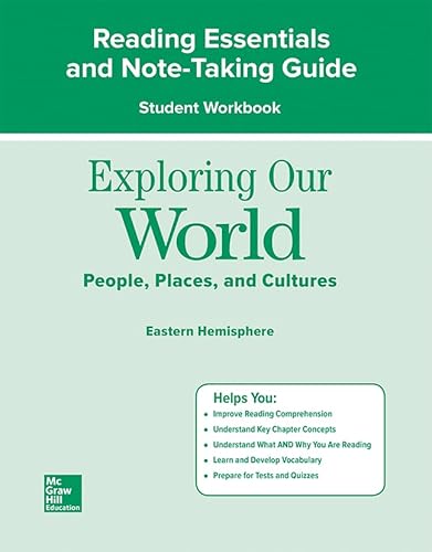 Stock image for Exploring Our World: Eastern Hemisphere, Reading Essentials and Note-Taking Guide Workbook (THE WORLD & ITS PEOPLE EASTERN) for sale by Iridium_Books