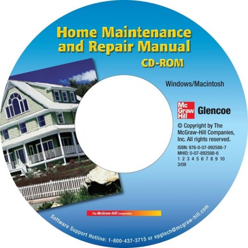 Carpentry & Building Construction, Home Maintenance and Repair Manual CD-ROM (CARPENTRY & BLDG CONSTRUCTION) (9780078925887) by McGraw-Hill Education