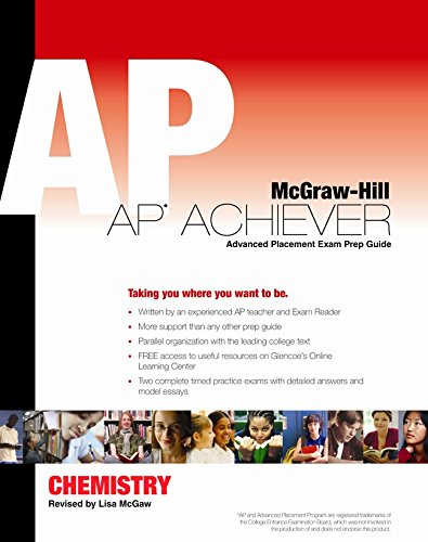 9780078928390: Chemistry: AP Achiever Advanced Placement Chemistry Exam Prep Guide