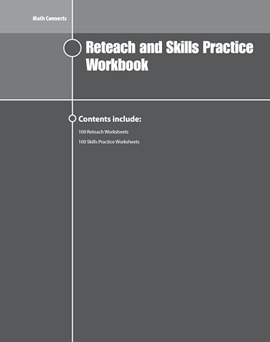 Stock image for Reteach and Skills Practice Workbook, Course 1 (Math Connects) for sale by SecondSale