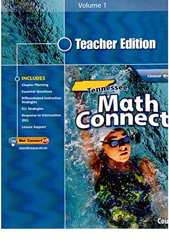 Stock image for Teacher Edition Tennessee Math Connects Course 2 Volume 1 for sale by Your Online Bookstore