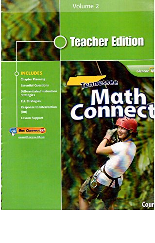 9780078952494: Tennessee Math Connects, Course 3: Tennessee Teacher Edition, Volume 2