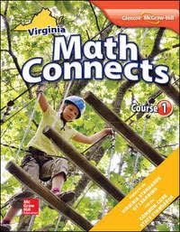 Beispielbild fr Math Connects, Course 1, Virginia Edition2 zum Verkauf von Booksavers of MD