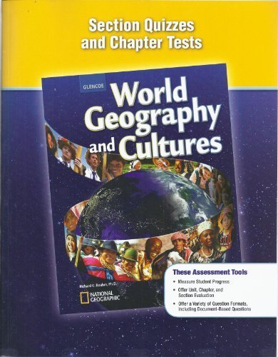 9780078955013: Section Quizzes and Chapter Tests (World Geograqphy and Cultures) by Glencoe (2009-05-03)