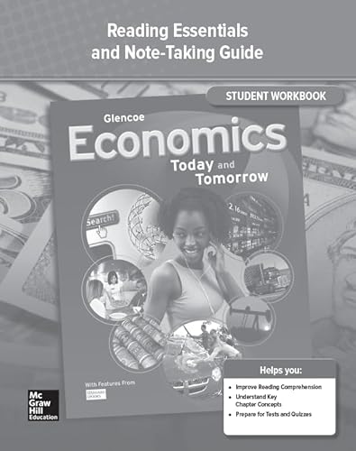 Stock image for Economics: Today and Tomorrow, Reading Essentials and Note-Taking Guide, Student Workbook (ECONOMICS TODAY & TOMORROW) for sale by Iridium_Books