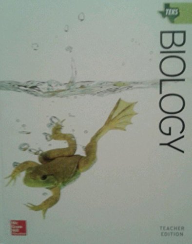Stock image for TEKS Biology (Teacher Edition) for sale by SecondSale