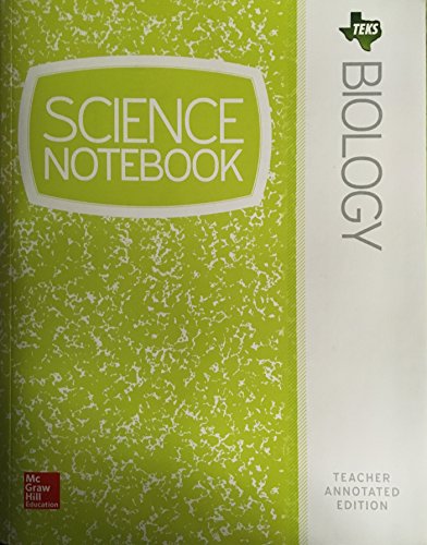 Stock image for TEKS Biology Science Notebook - Teacher Annotated Edition for sale by BooksRun