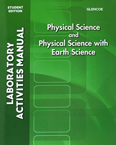 Stock image for Physical Science, Laboratory Activities Manual, Student Edition for sale by Better World Books