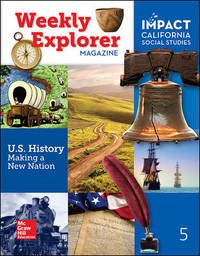 9780078993732: IMPACT SOCIAL STUDIES WEEKLY EXPLORER MAGAZINE CALIFORNIA GRADE 5