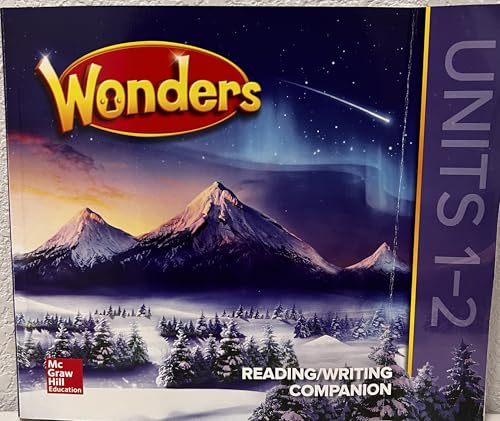 Wonders Grade 5 Reading/ Writing Companion Units 1-2 (ELEMENTARY CORE READING) McGraw Hill [Used - Good] [Softcover]