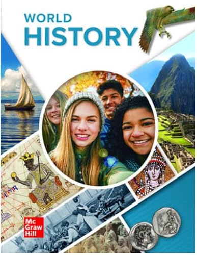 Beispielbild fr World History, Student Edition  2023 McGraw Hill ISBN: 9780079023025 | 0079023029 zum Verkauf von Jabs Books