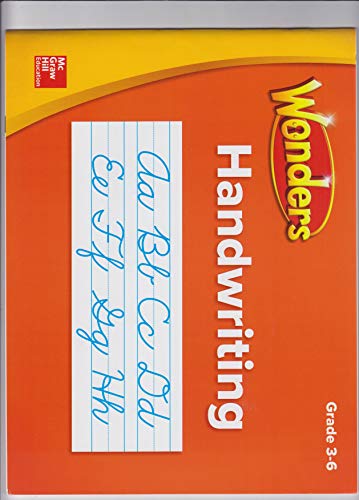 Stock image for Wonders Handwriting Grades 3-6 for sale by Gulf Coast Books