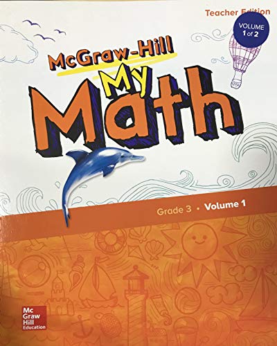 Beispielbild fr My Math Grade 3 Volume 1 - Teacher Edition zum Verkauf von Isle Books