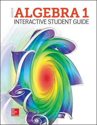 Stock image for Algebra 1 2018, Interactive Student Guide (MERRILL ALGEBRA 1) for sale by Wizard Books