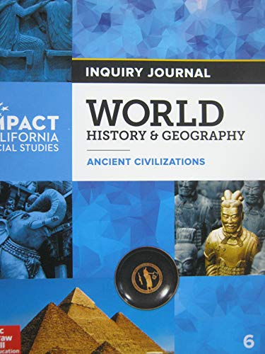 Beispielbild fr Impact California Social Studies World History & Geography Ancient Civilizations Grade 6 Inquiry Journal zum Verkauf von SecondSale