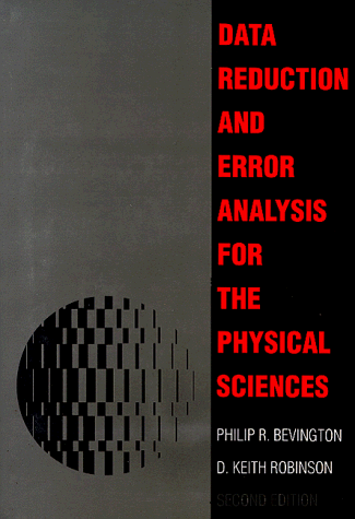9780079112439: Data Reduction and Error Analysis for the Physical Sciences