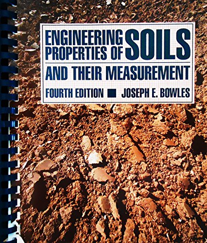 Imagen de archivo de Engineering Properties of Soils and their Measurement a la venta por SecondSale