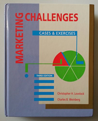 Beispielbild fr Marketing Challenges: Cases and Exercises (MCGRAW HILL SERIES IN MARKETING) zum Verkauf von HPB-Red