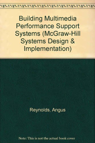 Imagen de archivo de Building Multimedia Performance Support Systems/Book and Disk a la venta por Books Puddle