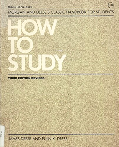 9780079116857: How to Study