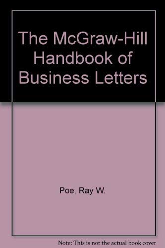 Stock image for The McGraw-Hill Handbook of Business Letters for sale by Wonder Book