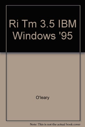 9780079119834: Teacher's Manual: Tm 3.5 Ibm Windows '95